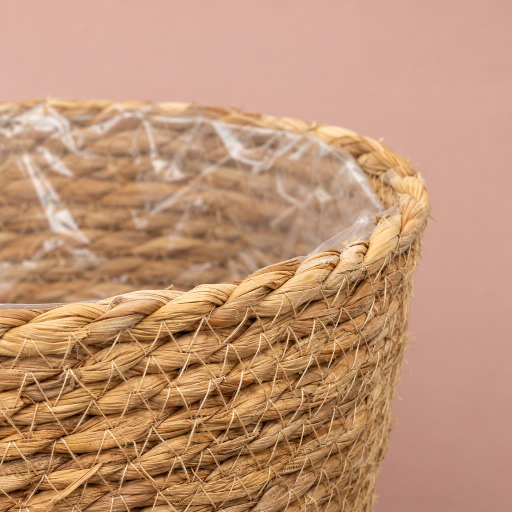 Natural Seagrass Straw pot basket