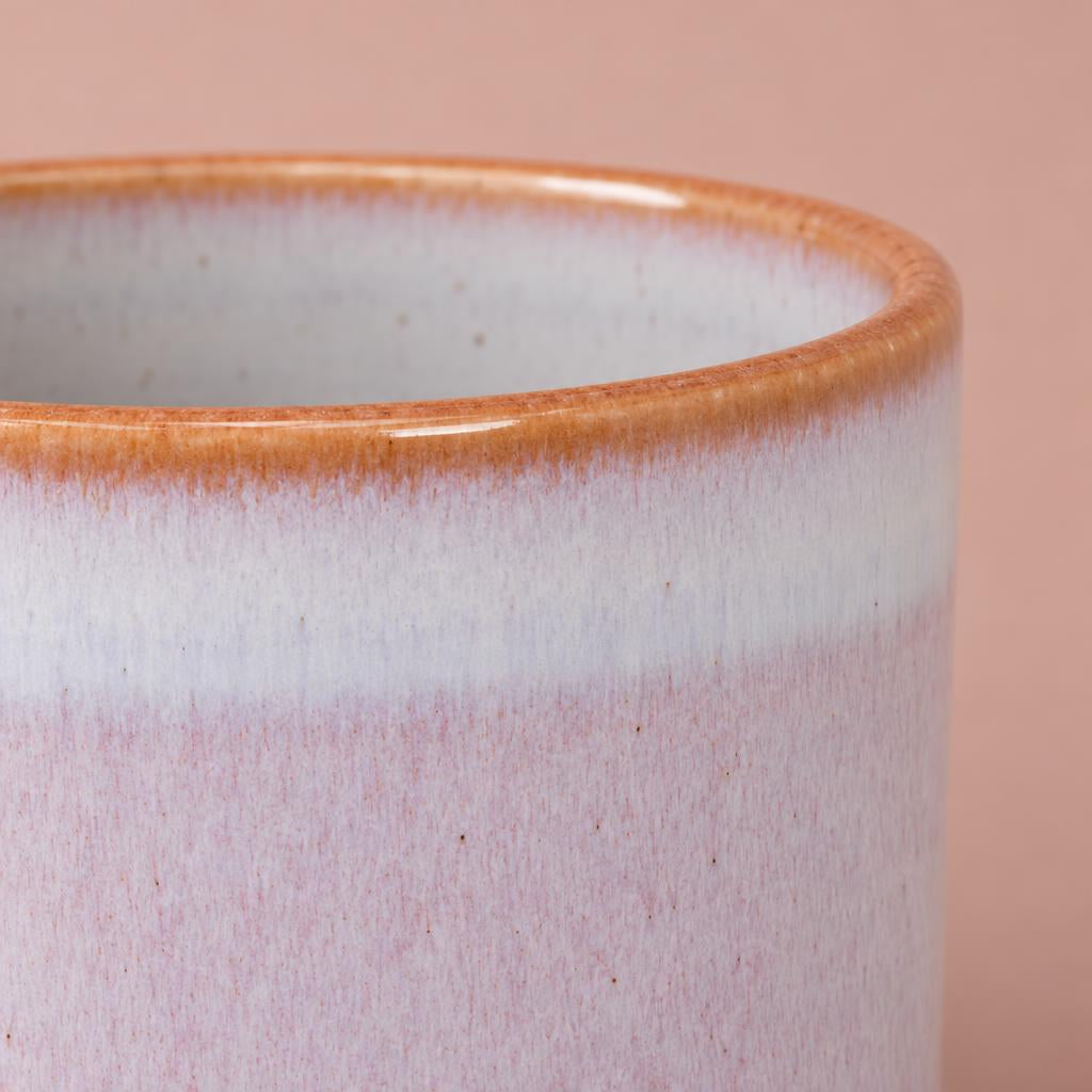 Copenhagen decorative pot with mermaid-inspired colours
