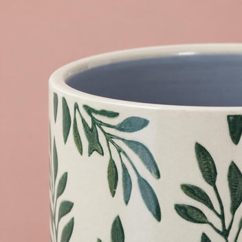 Olive Pot Indoor Plant Pot | Green