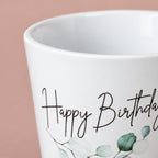 Happy Birthday Indoor Plant Pot