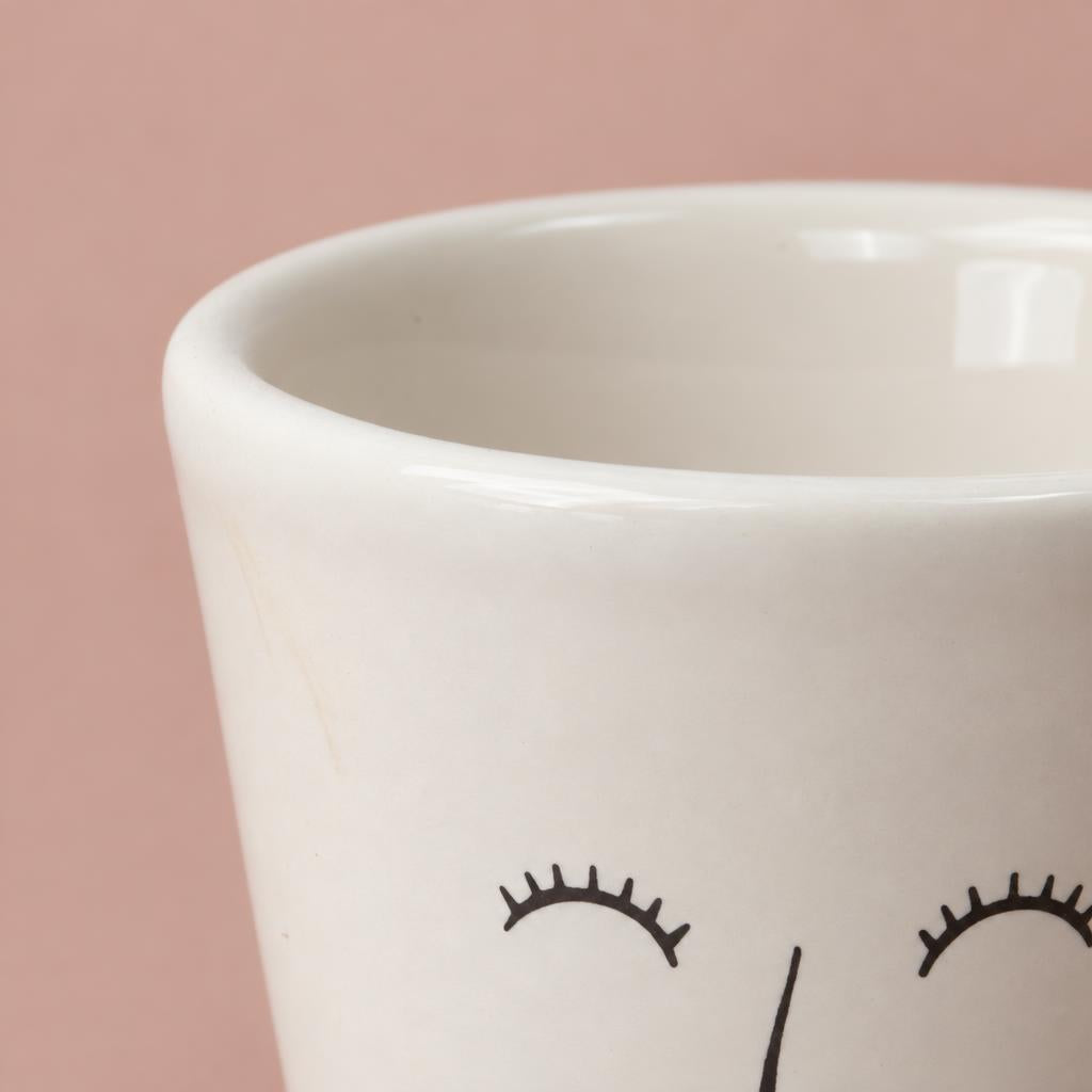 Happy Face Indoor Plant Pot