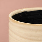 Ivory Como decorative plant pot
