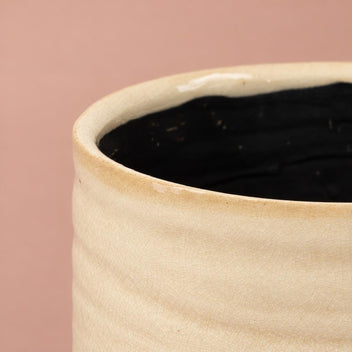 Ivory Como decorative plant pot