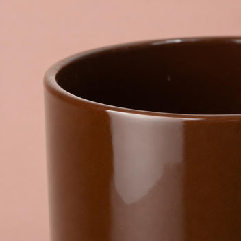 Fondia Indoor Plant Pot | Brown