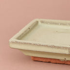 Bonsai Ceramic Saucer | Ivory