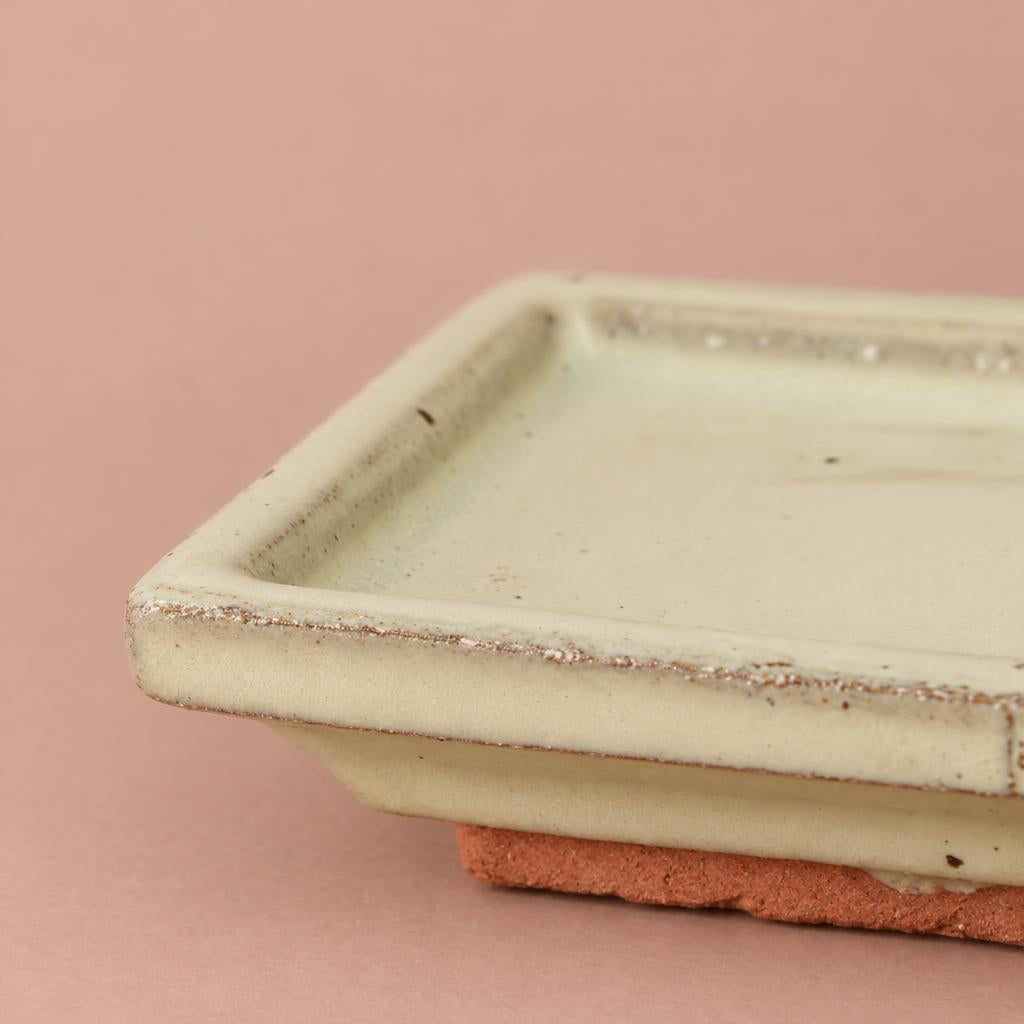 Bonsai Ceramic Saucer | Ivory