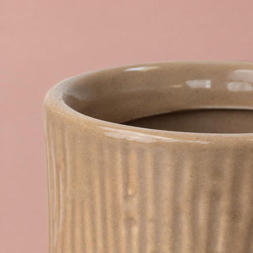 Big Dipped Top Indoor Plant Pot | Mushroom