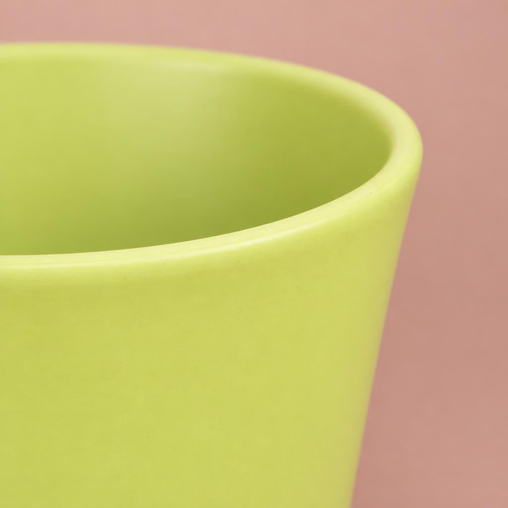 Luna Indoor Plant Pot | Pastel Green