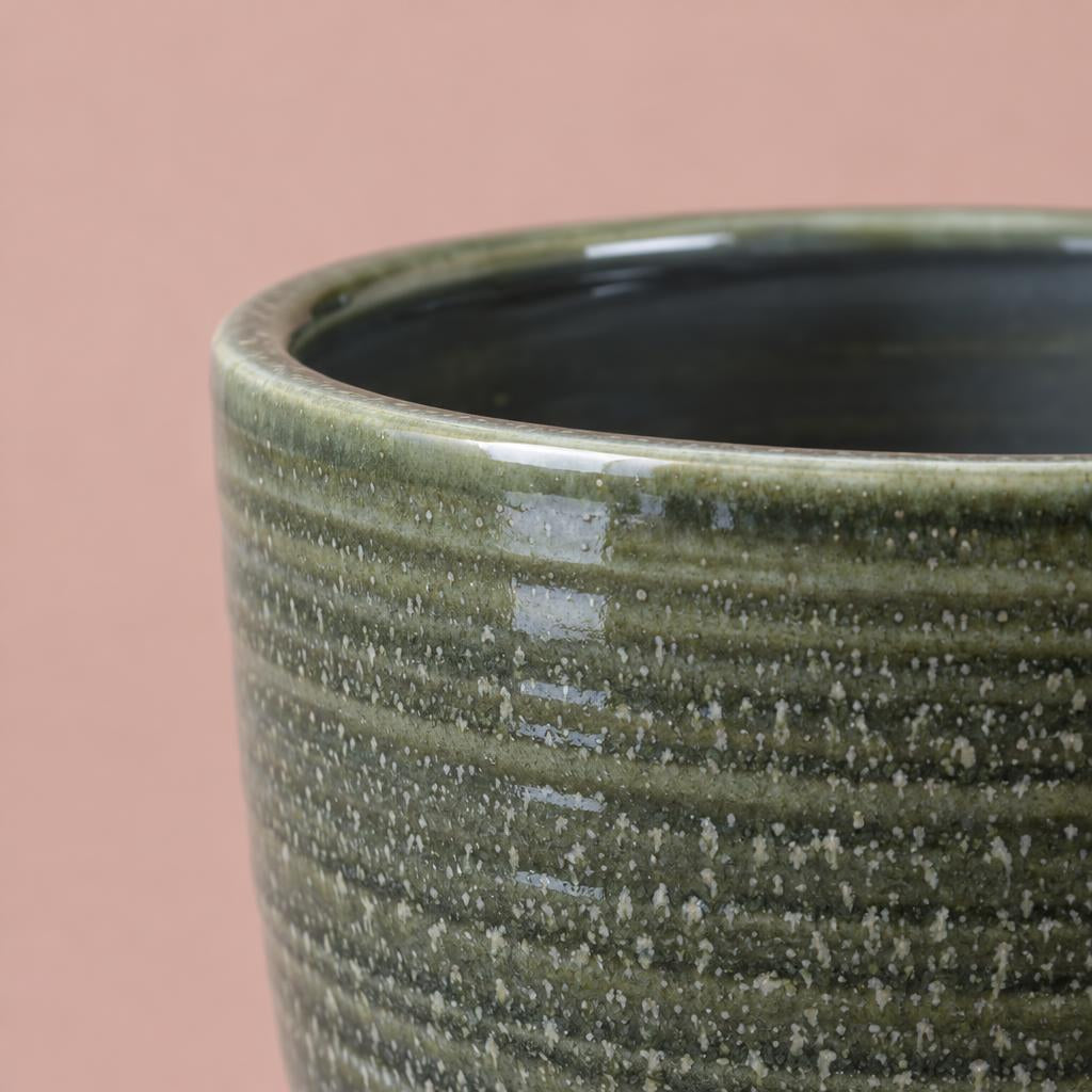 Fergus Pot Indoor Plant Pot | Green